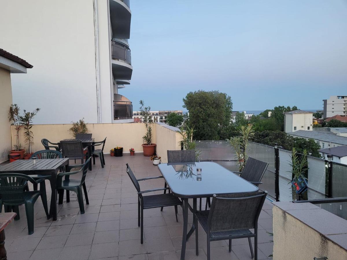 Cazare Eforie Nord, Plaja Acapulco, Garsoniere Four Studios, Bucatarie Comuna, Baie Proprie, Etaj 4, Fara Lift Ngoại thất bức ảnh